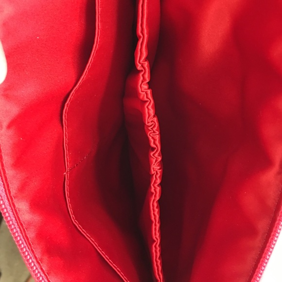 NWT red coach bag/ coach pouch - Picture 5 of 5